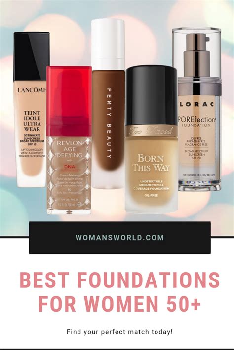 best foundation for over 50s.